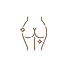 Buttocks and Thighs Icon