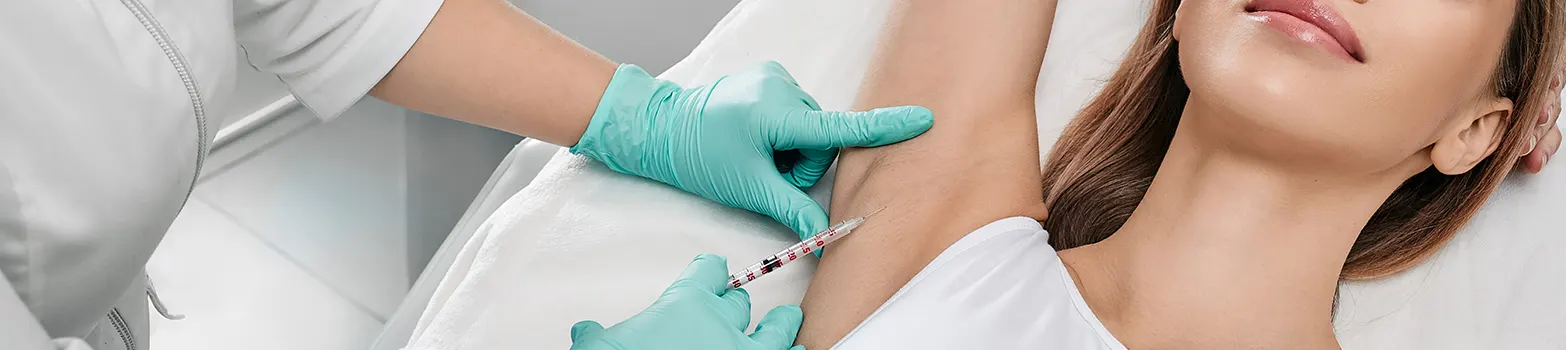 Hyperhidrosis London banner image