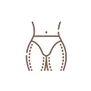Outer And Inner Thighs Icon